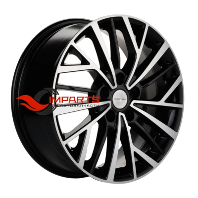 Колесный диск Khomen Wheels 7x17/5x108 ET45 D60,1 KHW1717 (Chery Tiggo 3/Tiggo 3 Pro) Black-FP