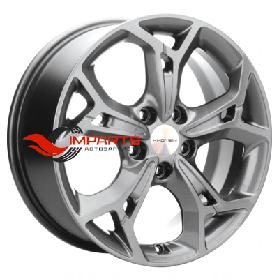 Колесный диск Khomen Wheels 7x17/5x114,3 ET51 D67,1 KHW1702 (Optima/Tucson) Gray