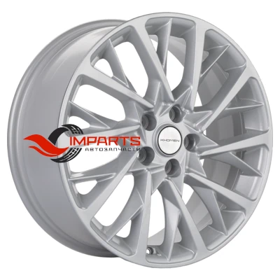 Колесный диск Khomen Wheels 7,5x18/5x108 ET40 D60,1 KHW1804 (Chery Tiggo) F-Silver