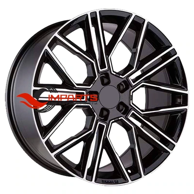 Колесный диск Khomen Wheels 9,5x21/5x120 ET49 D72,6 KHW2101 (RRover) Black-FP