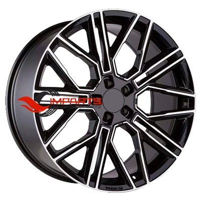 Колесный диск Khomen Wheels 9,5x21/5x112 ET31 D66,6 KHW2101 (Q7/Touareg) Black-FP