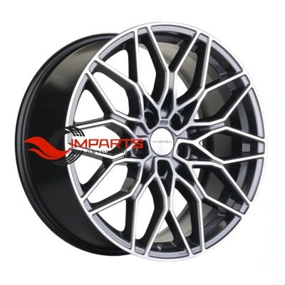 Колесный диск Khomen Wheels 8,5x19/5x112 ET28 D66,6 KHW1902 (Audi/VW) Gray-FP