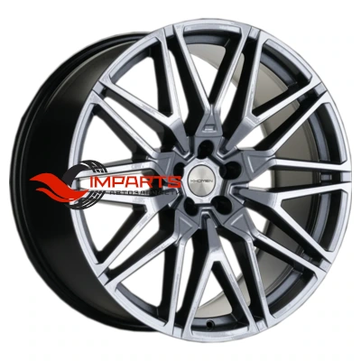 Колесный диск Khomen Wheels 9,5x21/5x112 ET31 D66,6 KHW2103 (Audi/VW) Gray-FP