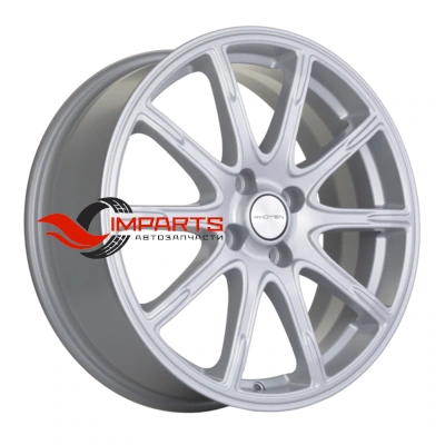 Колесный диск Khomen Wheels 6,5x17/4x100 ET41 D60,1 KHW1707 (XRay) F-Silver