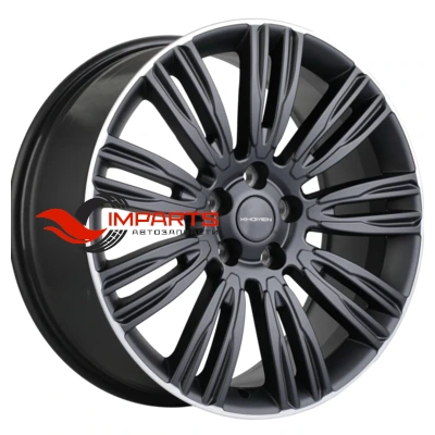 Колесный диск Khomen Wheels 8,5x20/5x120 ET45 D72,6 KHW2004 (RRover) Black matt MR