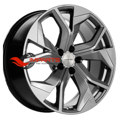 Колесный диск Khomen Wheels 8,5x20/5x114,3 ET30 D60,1 KHW2006 (RX) Brilliant Silver