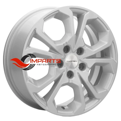 Колесный диск Khomen Wheels 6,5x17/5x108 ET33 D60,1 KHW1711 (Chery/Exeed) F-Silver