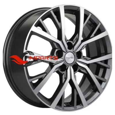 Колесный диск Khomen Wheels 7x18/5x114,3 ET38 D67,1 KHW1806 (Outlander) Gray-FP