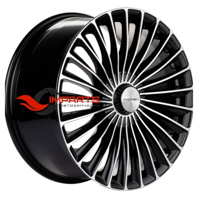 Колесный диск Khomen Wheels 8,5x20/5x112 ET43 D66,6 KHW2008 (Mercedes Front) Black-FP