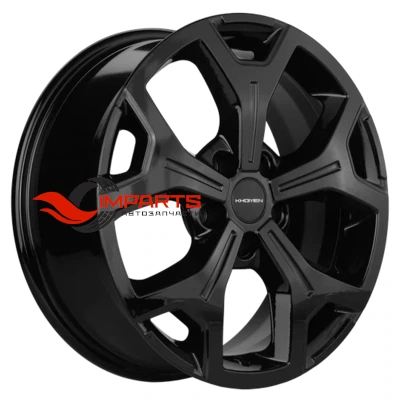 Колесный диск Khomen Wheels 6,5x17/5x108 ET33 D60,1 KHW1710 (Chery Tiggo 7pro) Black