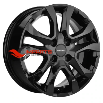 Колесный диск Khomen Wheels 6x15/4x100 ET40 D60,1 KHW1503 (XRay) Black