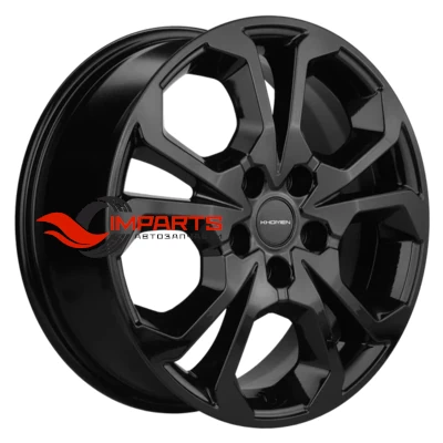 Колесный диск Khomen Wheels 6,5x17/5x108 ET33 D60,1 KHW1711 (Chery/Exeed) Black