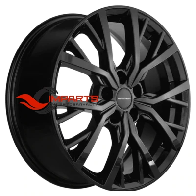 Колесный диск Khomen Wheels 7x18/5x114,3 ET37 D66,5 KHW1806 (Dargo/Jolion) Black