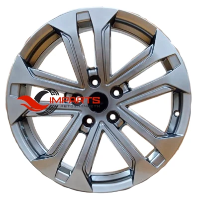 Колесный диск Khomen Wheels 7x18/5x114,3 ET51 D67,1 KHW1803 (Tucson) Dark Chrome