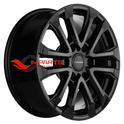 Колесный диск Khomen Wheels 7,5x18/6x139,7 ET25 D106,1 KHW1805 (LC Prado) Black