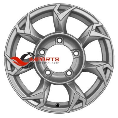 Колесный диск Khomen Wheels 5,5x15/5x139,7 ET5 D108,1 KHW1505 (Jimny) F-Silver