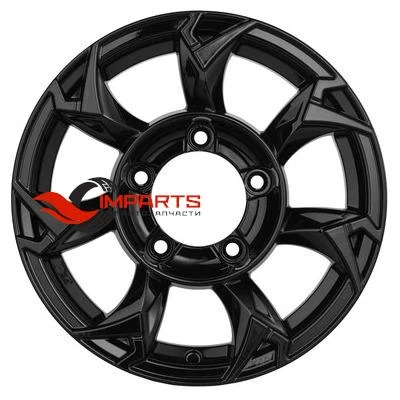 Колесный диск Khomen Wheels 5,5x15/5x139,7 ET5 D108,1 KHW1505 (Jimny) Black