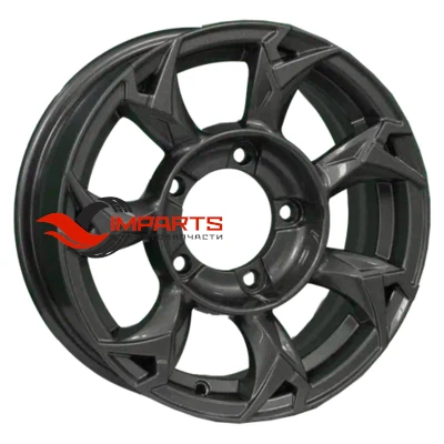 Колесный диск Khomen Wheels 5,5x15/5x139,7 ET5 D108,1 KHW1505 (Jimny) Gray