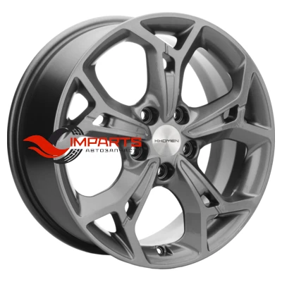 Колесный диск Khomen Wheels 7x17/5x114,3 ET37 D66,5 KHW1702 (Jolion) Gray