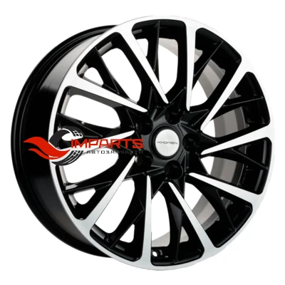 Колесный диск Khomen Wheels 7,5x18/5x108 ET45 D60,1 KHW1804 (Chery Tiggo 3/Tiggo 3 Pro) Black-FP