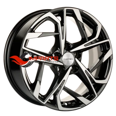 Колесный диск Khomen Wheels 7x17/5x108 ET45 D60,1 KHW1716 (Chery Tiggo 3/Tiggo 3 Pro) Black-FP