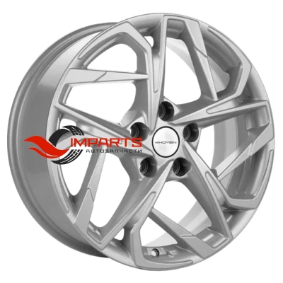 Колесный диск Khomen Wheels 7x17/5x114,3 ET48 D56,1 KHW1716 (Forester) F-Silver