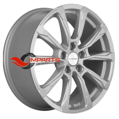 Колесный диск Khomen Wheels 7,5x18/5x108 ET40 D54,1 KHW1808 (Jac/Москвич 3) F-Silver