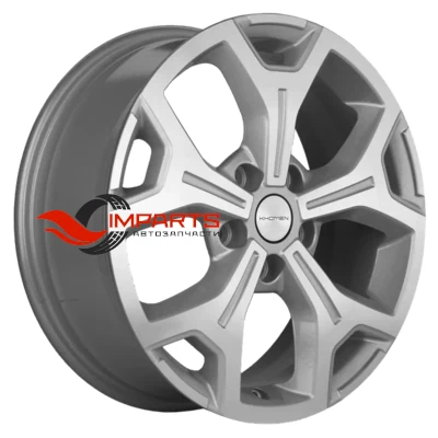 Колесный диск Khomen Wheels 6,5x17/5x120 ET60 D65,1 KHW1710(2) (VW Multivan) F-Silver-FP