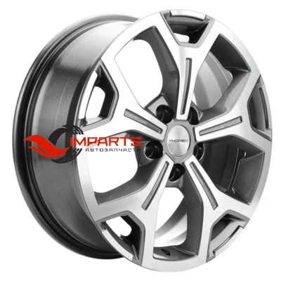 Колесный диск Khomen Wheels 6,5x17/5x112 ET50 D66,6 KHW1710(2) (Mercedes Vito) Gray-FP