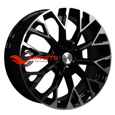 Колесный диск Khomen Wheels 7x17/5x114,3 ET51 D67,1 KHW1718 (Optima/Tucson) Black-FP