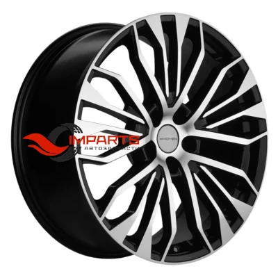 Колесный диск Khomen Wheels 8,5x20/5x120 ET41,5 D66,1 KHW2009 (Voyah Dream) Black-FP