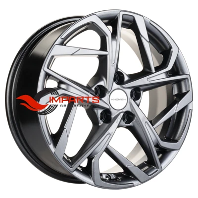 Колесный диск Khomen Wheels 7x17/5x110 ET46 D63,3 KHW1716 (Changan CS35/CS35 Pro) Gray