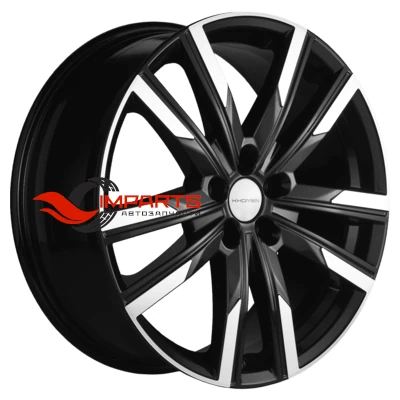 Колесный диск Khomen Wheels 7,5x19/5x108 ET36 D65,1 KHW1905 (Exeed VX/TXL/LX) Black-FP