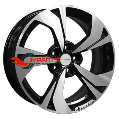 Колесный диск Khomen Wheels 7x17/5x114,3 ET40 D57,1 KHW1724 (Besturn X40) Black-FP