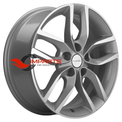 Колесный диск Khomen Wheels 6,5x17/5x114,3 ET40 D67,1 KHW1708 (XCeed) F-Silver-FP