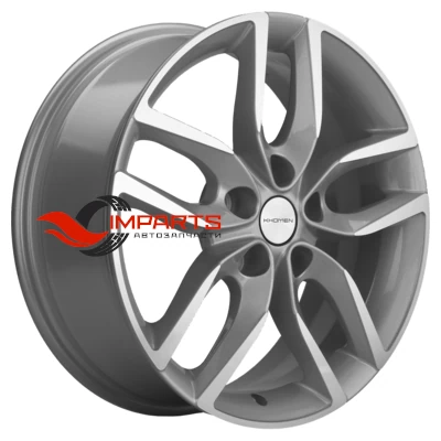 Колесный диск Khomen Wheels 6,5x17/5x108 ET43 D65,1 KHW1708 (Evolute i-Pro) F-Silver-FP