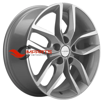 Колесный диск Khomen Wheels 6,5x17/5x114,3 ET45 D66,1 KHW1708 (Nissan Tiida) F-Silver-FP