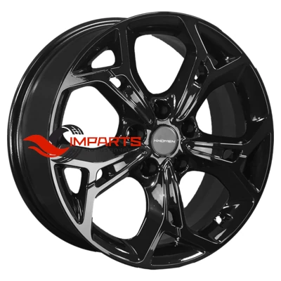 Колесный диск Khomen Wheels 7x17/5x108 ET43 D65,1 KHW1702 (DFM AX 7) Black