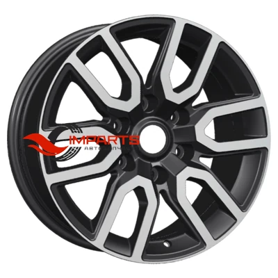 Колесный диск Khomen Wheels 8x17/6x139,7 ET46 D67,1 KHW1723 (Pajero) Black-FP