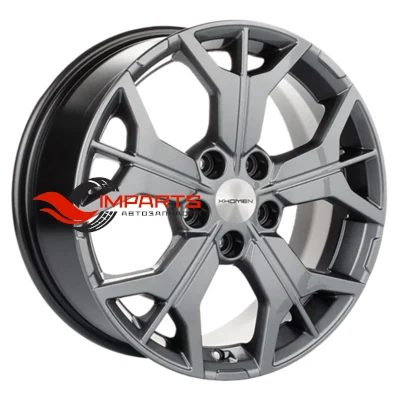 Колесный диск Khomen Wheels 7x17/5x108 ET50 D63,35 KHW1715 (Ford C-Max) Gray