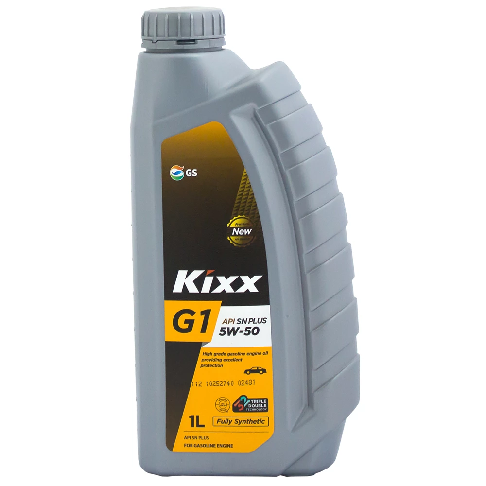 Моторное масло Kixx G1 SN Plus 5W-50 синтетическое 1 л