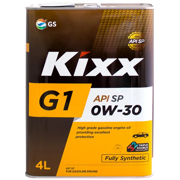 Моторное масло Kixx G1 SP 0W-30 синтетическое 4 л