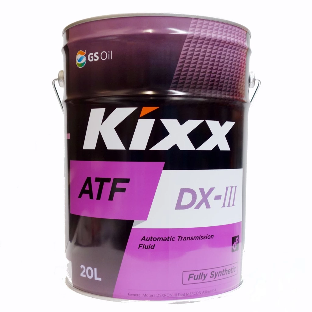 Масло трансмиссионное Kixx ATF DX-III синтетическое 20 л