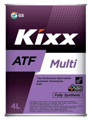 Масло трансмиссионное Kixx ATF Multi синтетическое 4 л
