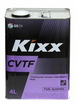 Масло трансмиссионное Kixx CVTF синтетическое 4 л