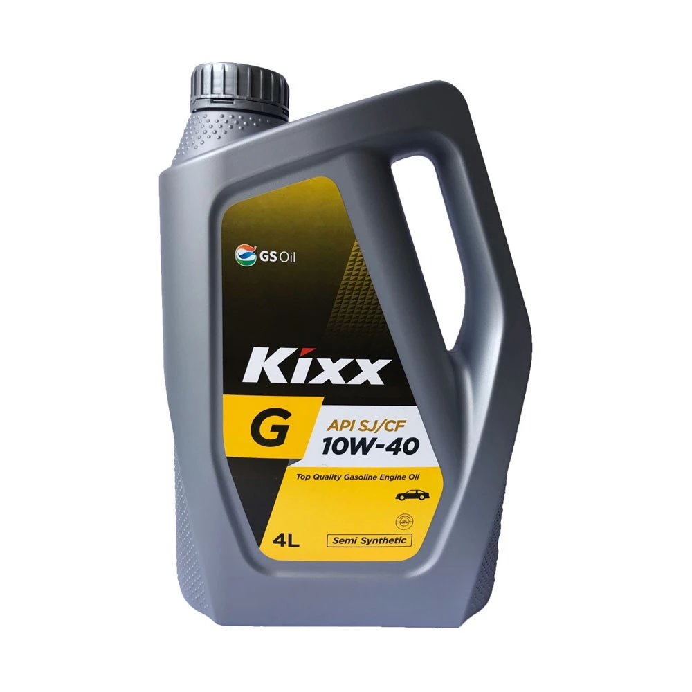 Моторное масло Kixx G SJ 10W-40 полусинтетическое 4 л