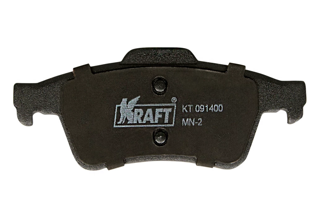 Колодки тормозные дисковые задние (с антишумовой накладкой) KRAFT KT 091400