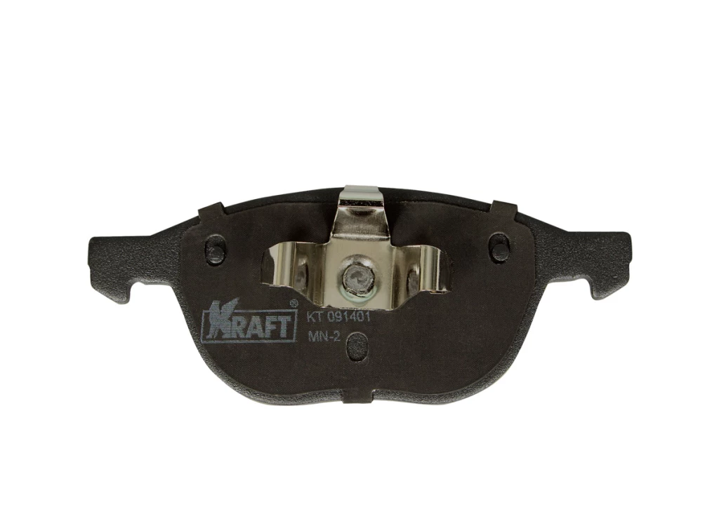 Колодки тормозные дисковые передние (с антишумовой накладкой) KRAFT KT 091401