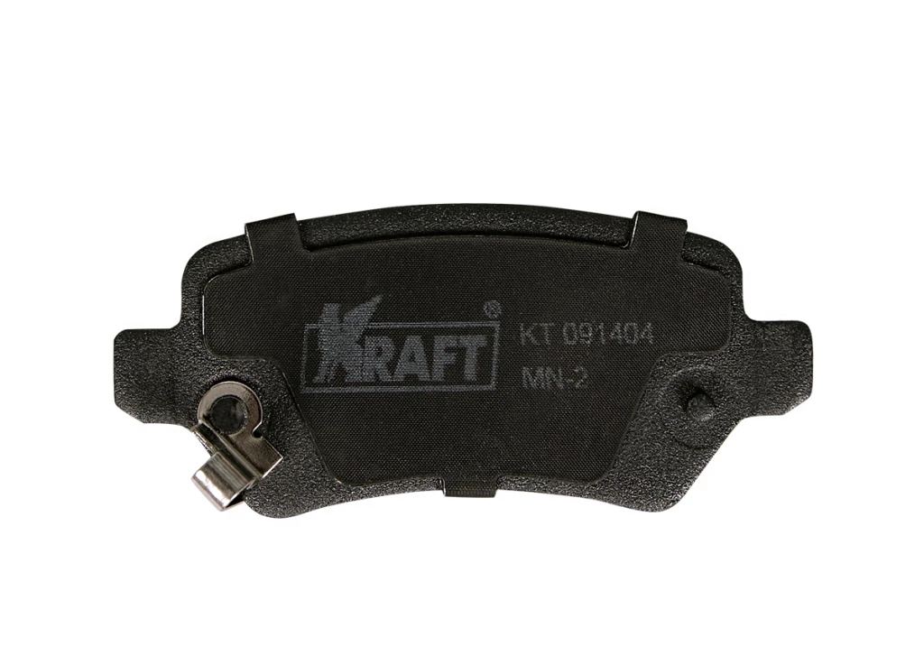 Колодки тормозные дисковые задние (с антишумовой накладкой) KRAFT KT 091404