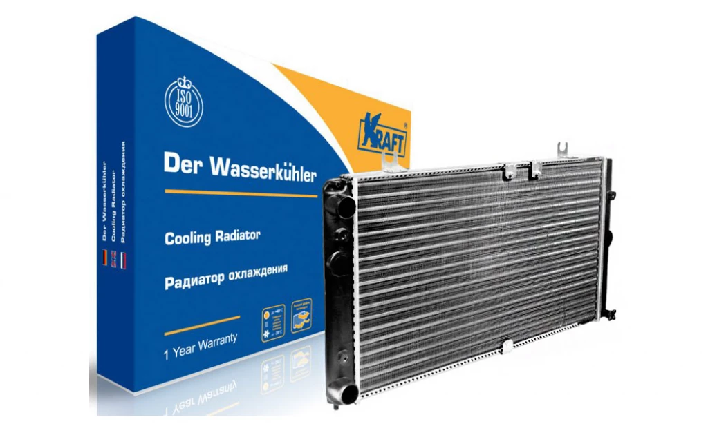 Радиатор системы охлаждения 1119 (алюм.) KRAFT